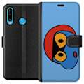 Pikkukuva 1 / 3: Huawei P30 lite Lompakkokotelo Bold Bot Head