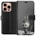 Pikkukuva 1 / 3: Apple iPhone 16 Pro Lompakkokotelo Pop Mart MEGA LABUBU LABUBU