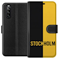 Pikkukuva 1 / 3: Sony Xperia 10 III Lompakkokotelo Stockholm – jalkapallo