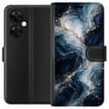 Kompatibelt Lommeboketui til OnePlus Nord CE 3 Lite Nattmarmor blå