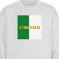 Miniatyrbilde 1 av 3: Sweatshirt for Voksen | Klassisk Collegegenser Södermalm - fo hvit XL