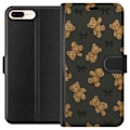 Miniatyrbillede 1 af 3: Apple iPhone 7 Plus Tegnebogsetui Teddy Knus