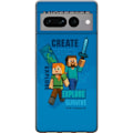Pikkukuva 1 / 3: Google Pixel 7 Pro Läpinäkyvä kuori Minecraft Luolastot