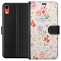 Miniatyrbillede 1 af 3: Apple iPhone XR Tegnebogsetui Blomster