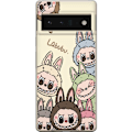 Pikkukuva 1 / 3: Google Pixel 6 Pro Läpinäkyvä kuori Labubu Pastel Collection