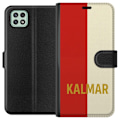 Miniatyrbillede 1 af 3: Samsung Galaxy A22 5G Tegnebogsetui Kalmar - fodbold