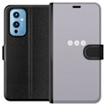 Pikkukuva 1 / 3: OnePlus 9 Lompakkokotelo Lila Blomminimalismi - tyylikäs kukk