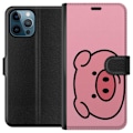 Miniatyrbillede 1 af 3: Apple iPhone 12 Pro Tegnebogsetui Kawaii Piggy