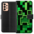 Miniatyrbillede 1 af 3: Samsung Galaxy A23 Tegnebogsetui Minecraft
