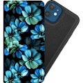 Miniatyrbillede 1 af 9: Apple iPhone 12  Tegnebogsetui Blomster