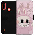 Pikkukuva 1 / 3: Motorola Moto E7 Power Lompakkokotelo Labubu Floral Freak