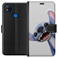 Miniatyrbillede 1 af 3: Xiaomi Redmi 9C Tegnebogsetui Stitch i fart - Kawaii-design ti