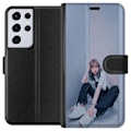 Pikkukuva 1 / 3: Samsung Galaxy S21 Ultra 5G Lompakkokotelo Lisa from Blackpink – K-pop Style Icon