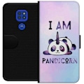 Pikkukuva 1 / 3: Motorola Moto G9 Play Lompakkokotelo Panda Kynärme