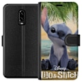 Miniatyrbild 1 av 3: OnePlus 6T Plånboksfodral Stitch Kärleksfull – Med Hjärta