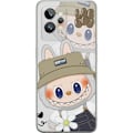 Miniatyrbillede 1 af 3: Realme GT2 Pro Gennemsigtig cover Labubu Minimal Mood - Enkel og stilren monsterdesign
