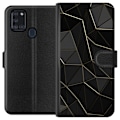 Miniatyrbillede 1 af 3: Samsung Galaxy A21s Tegnebogsetui Midnat