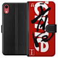 Miniatyrbillede 1 af 3: Apple iPhone XR Tegnebogsetui Supreme Rød Graffiti Streetwear Design Modeikon Trend Graffitimønster Populært Urban Streetmode
