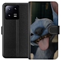 Miniatyrbilde 1 av 3: Xiaomi 13 Pro Lommeboketui Stitch Søt Alien - Blå Favoritt f