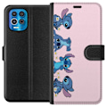 Pikkukuva 1 / 3: Motorola Edge S Lompakkokotelo  Stitch Nauru & Leikki – Täy