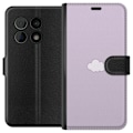Miniatyrbillede 1 af 3: OnePlus 10 Pro Tegnebogsetui Lilla Sky - minimalistisk sky på lilla baggrund
