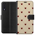 Pikkukuva 1 / 3: Samsung Galaxy A50 Lompakkokotelo Sydänverkko