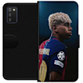 Miniatyrbillede 1 af 3: Samsung Galaxy A03s Tegnebogsetui Lamine Yamal - Barcelonas Wu