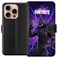 Miniatyrbillede 1 af 3: Apple iPhone 16 Pro Tegnebogsetui Fortnite Raven