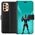 Miniatyrbillede 1 af 3: Samsung Galaxy A23 Tegnebogsetui sort ridder fortnite
