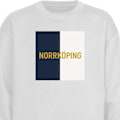 Miniatyrbillede 1 af 3: Sweatshirt til Børn | Blød & Klassisk Sweatshirt Norrköping hvid one size