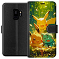 Pikkukuva 1 / 3: Samsung Galaxy S9 Lompakkokotelo Pixelmonster pelityyli - vär