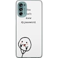 Miniatyrbilde 1 av 3: Motorola Moto G62 5G Gjennomsiktig deksel Du Kjenner Ikke Mitt