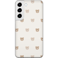Pikkukuva 1 / 3: Samsung Galaxy S22 5G Läpinäkyvä kuori Teddy-tausta - söp