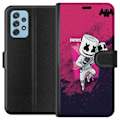 Miniatyrbilde 1 av 3: Samsung Galaxy A72 5G Lommeboketui Marshmello Fortnite Skin Em