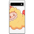 Pikkukuva 1 / 3: Google Pixel 6a Läpinäkyvä kuori Labubu Pesukarhu Pop Mart Hahmo Keräilyesine Söpö Suunnittelu Suosittu Teema Taideteos Leikkisarja