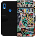 Pikkukuva 1 / 3: Huawei P Smart Z Lompakkokotelo Minecraft Taide