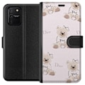 Miniatyrbillede 1 af 3: Samsung Galaxy S10 Lite Tegnebogsetui Teddy Dior Vibes - luksuriøs bamse i modetil
