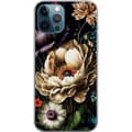 Kompatibelt Mobildeksel til Apple iPhone 12 Pro Blomster