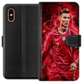 Pikkukuva 1 / 3: Apple iPhone XS Max Lompakkokotelo Ronaldon Taidot - CR7 Suunn
