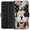 Miniatyrbillede 1 af 3: Samsung Galaxy S24 Tegnebogsetui Mickey Mouse