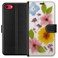 Miniatyrbilde 1 av 3: Apple iPhone 8 Lommeboketui Pressede blomster