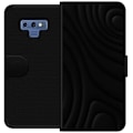 Miniatyrbillede 1 af 3: Samsung Galaxy Note9 Tegnebogsetui Sorte Bølger