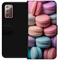 Miniatyrbillede 1 af 3: Samsung Galaxy Note20 Tegnebogsetui Macarons