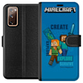 Pikkukuva 1 / 3: Samsung Galaxy S20 FE Lompakkokotelo Minecraft Luolastot