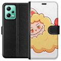 Pikkukuva 1 / 3: Xiaomi Redmi Note 12 Lompakkokotelo Labubu Pesukarhu Pop Mart Hahmo Keräilyesine Söpö Suunnittelu Suosittu Teema Taideteos Leikkisarja