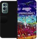 Kompatibelt Lommeboketui til OnePlus 9 Pro MineCraft