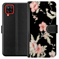 Miniatyrbild 1 av 3: Samsung Galaxy A12 Plånboksfodral Blommor