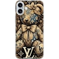 Miniatyrbild 1 av 3: Apple iPhone 16 Plus Genomskinligt Skal Teddy Vuitton