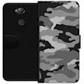 Pikkukuva 1 / 3: Sony Xperia XA2 Lompakkokotelo Militääri B/W