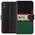 Miniatyrbilde 1 av 3: Samsung Galaxy A10 Lommeboketui Stå opp for Palestina - solid
